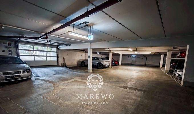 Tiefgarage - 1x TG-Stellplatz gehört zur Wohnung