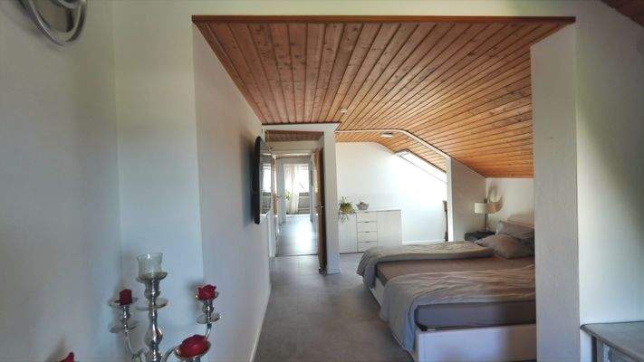 Anderer Blickwinkel in der oberen Etage