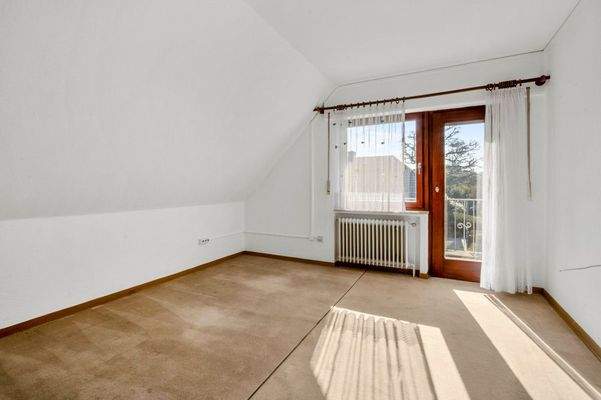 Schlafzimmer III mit Balkon