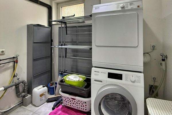 Hauswirtschaftsraum im Erdgeschoss