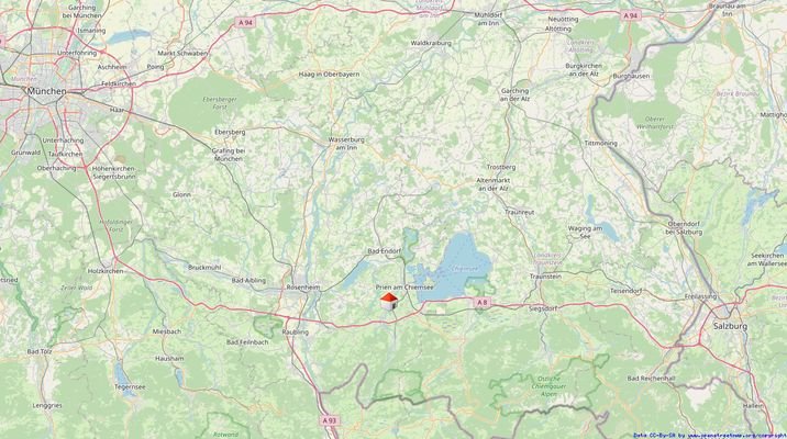 zwischen München und Salzburg