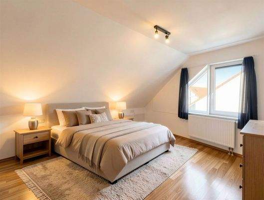 Schlafzimmer (KI-Visualisierung)