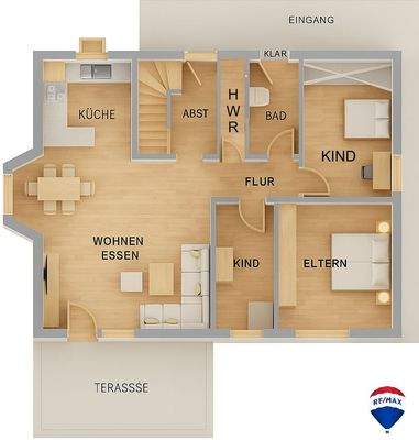 Grundriss - Erdgeschoss