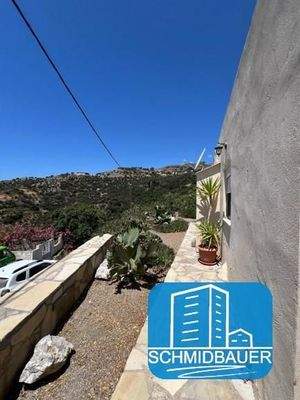 Kreta, Krevvatas: Charmantes Haus mit herrlichem Meerblick zur Südküste zu verkaufen