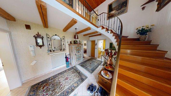 Treppe vom EG ins OG