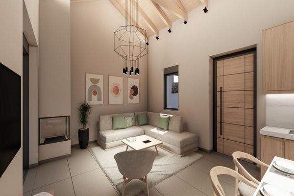 Kreta - Vamos: Schöne Maisonette mit Swimmingpool zu verkaufen - Projekt