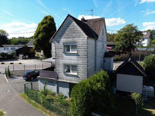 Außenansicht vom Wohnhaus 
