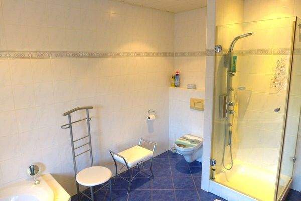 Badezimmer WC Dusche