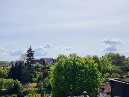 Traumhafte Aussichten von der Dachterrasse