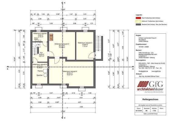 Grundriss Kellergeschoss