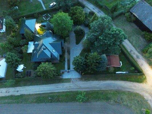 Grundstück von oben