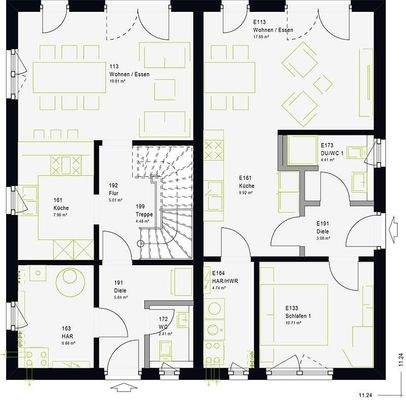 Beispiel Grundriss EG