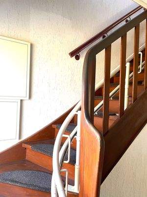 Treppe mit Lift
