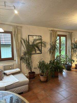 Wohnzimmer mit Terrassenzugang