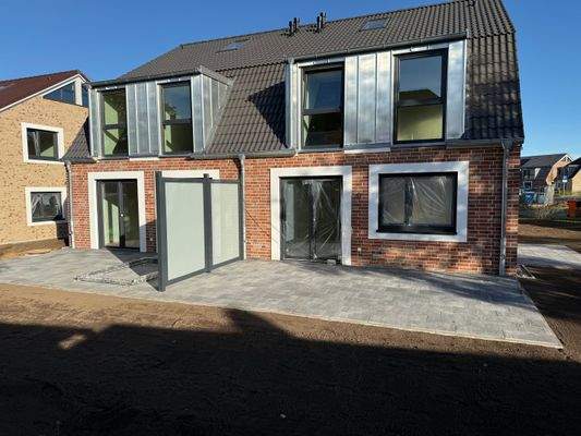 Außenansicht Doppelhaus