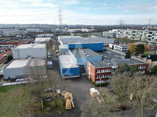 Lagerhallen in Hürth