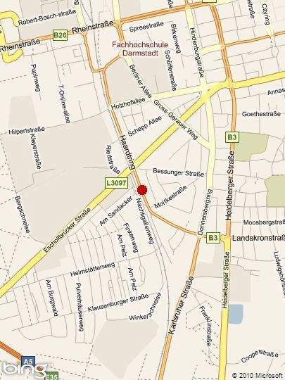 Darmstadt Garage, Darmstadt Stellplatz