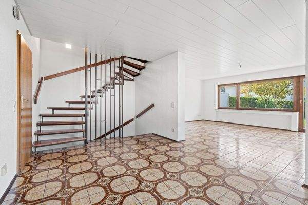 offener Wohn-Essbereich