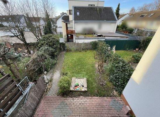 Garten Balkonansicht