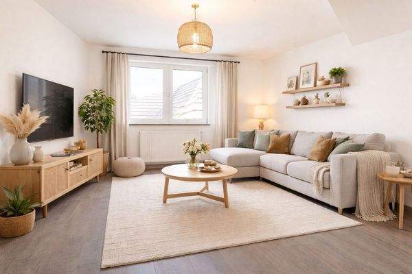 Wohnzimmer - Staging 