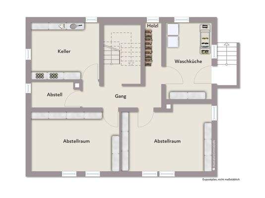 Grundriss Untergeschoss