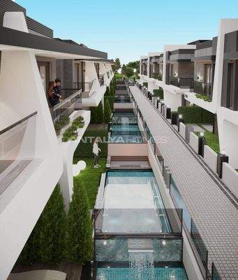 Villas with Private Pools Near the Sea in Muratpaşa Antalya