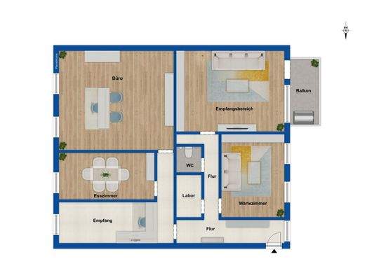 Grundriss - 2. Obergeschoss