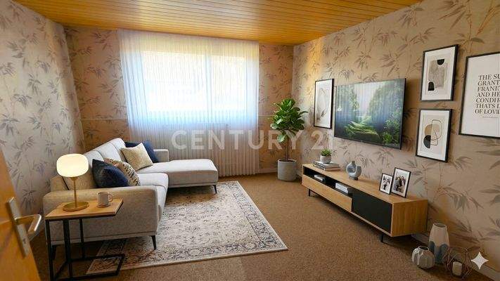 Wohnzimmer im Obergeschoss 