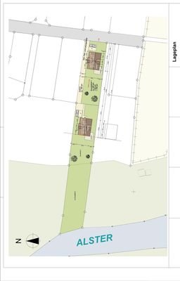 Lageplan v.1 vorderes Grundstück