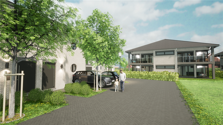 Blick von der Stichstraße