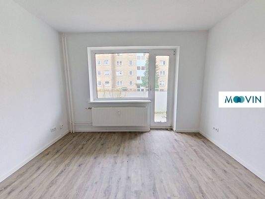 Ansicht II: Wohn- und Esszimmer