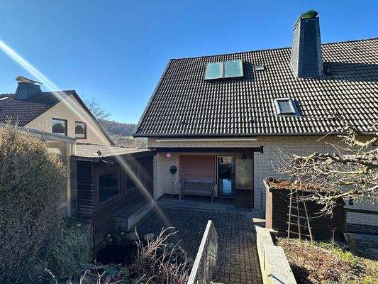 Sonnige Terrasse und ...