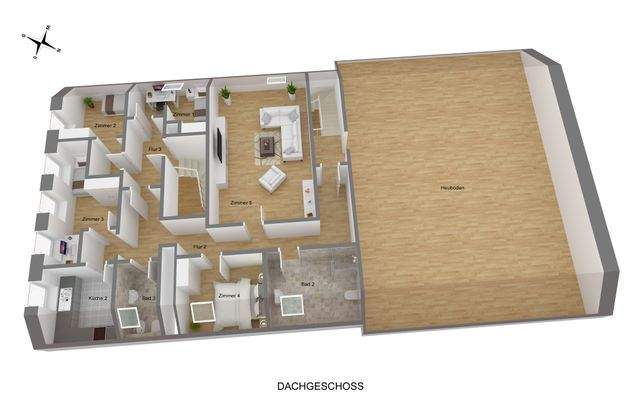 Grundriss Dachgeschoss