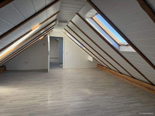 Dachboden ausgebaut