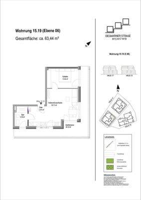 Grundriss Wohnung 15.19