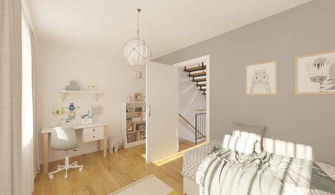 Ein Kinderzimmer zum wohlfühlen