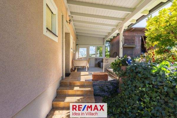 Hauseingang Terrasse