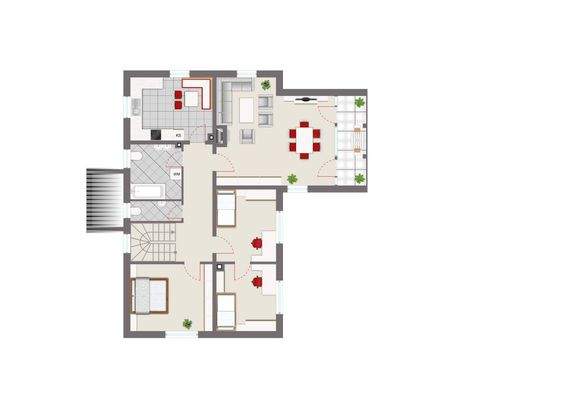 Grundriss Obergeschoss