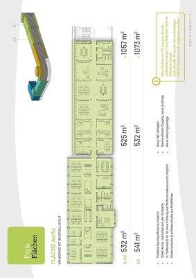 Grundriss Flächen A1 + A2