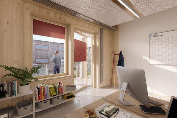 Bürofläche im TGZ BA III (Visualisierung)