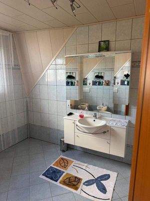 Duschbad im Obergeschoss 