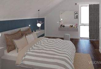 Ansicht Schlafzimmer