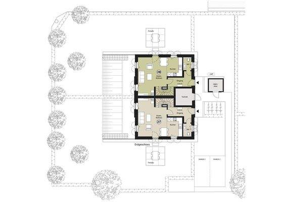 Grundriss Erdgeschoss