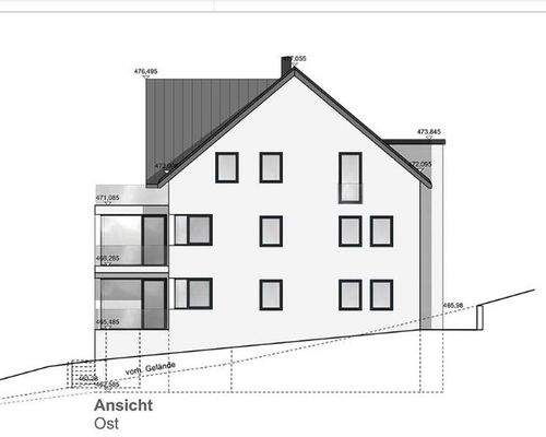 Bauzeichnungen , seitlich, 22