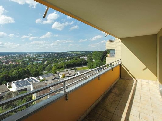 Großzügiger Balkon