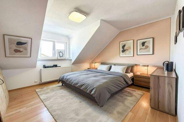 Schlafzimmer digital eingerichtet