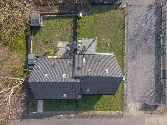 Luftaufnahme Doppelhaus