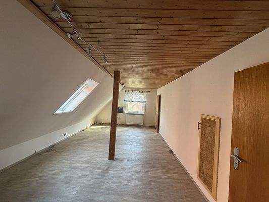 Hausansicht von Straße