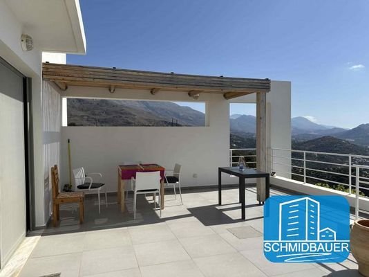 Kreta, Plakias: Villa mit spektakulärem Meerblick im Süden zu verkaufen