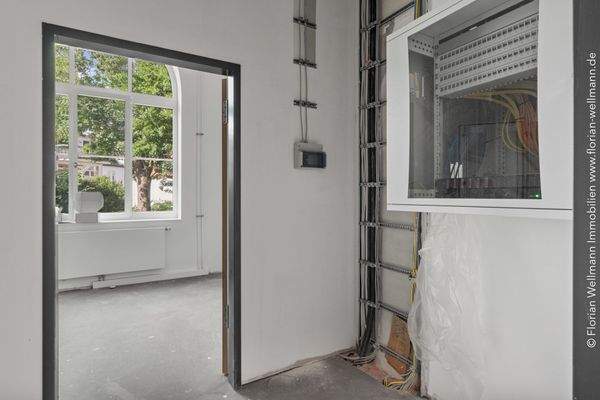 Technikraum im 1. Obergeschoss.